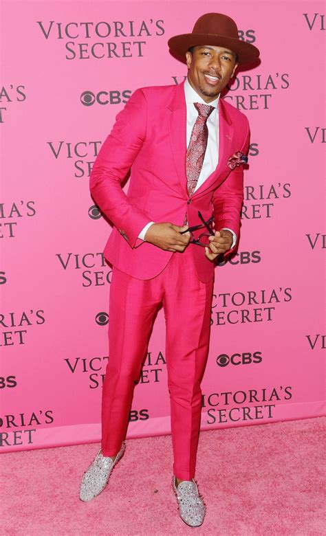 nick cannons versace jogging suit|Nick Cannon Left No Secrets at the Victoria’s Secret Fashion Show.